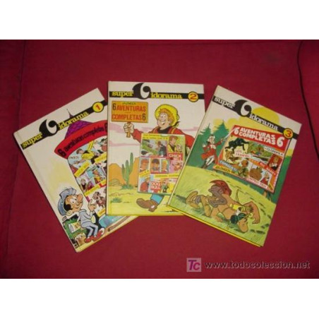 SUPER VIDORAMA (JAIMES - 1968). ¡¡ 18 ALBUMES FRANCO/BELGAS !!